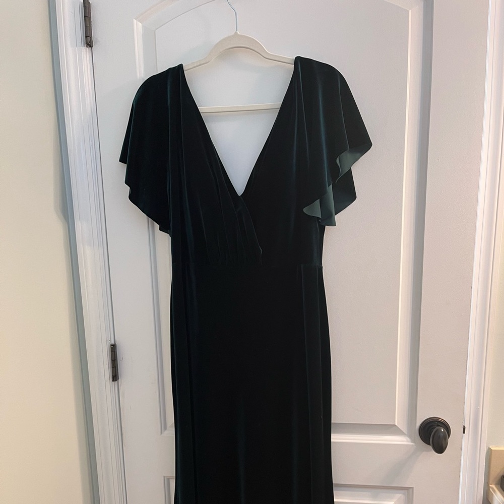 Jenny Yoo Velvet Dress - Picture 3 of 8